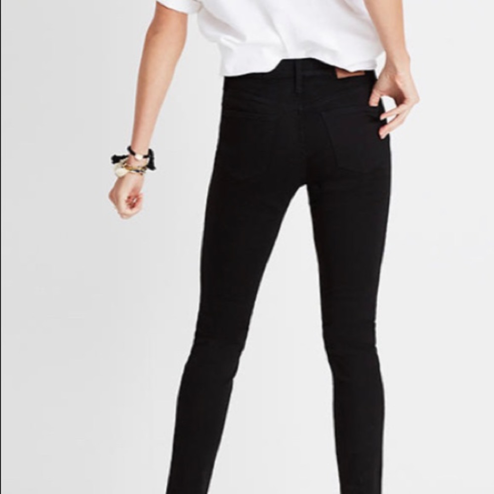 Madewell 9” high rise skinny jeans
